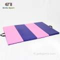 Tapis de gymnastique d&#39;entraînement de gymnastique en mousse pliable doux sur mesure